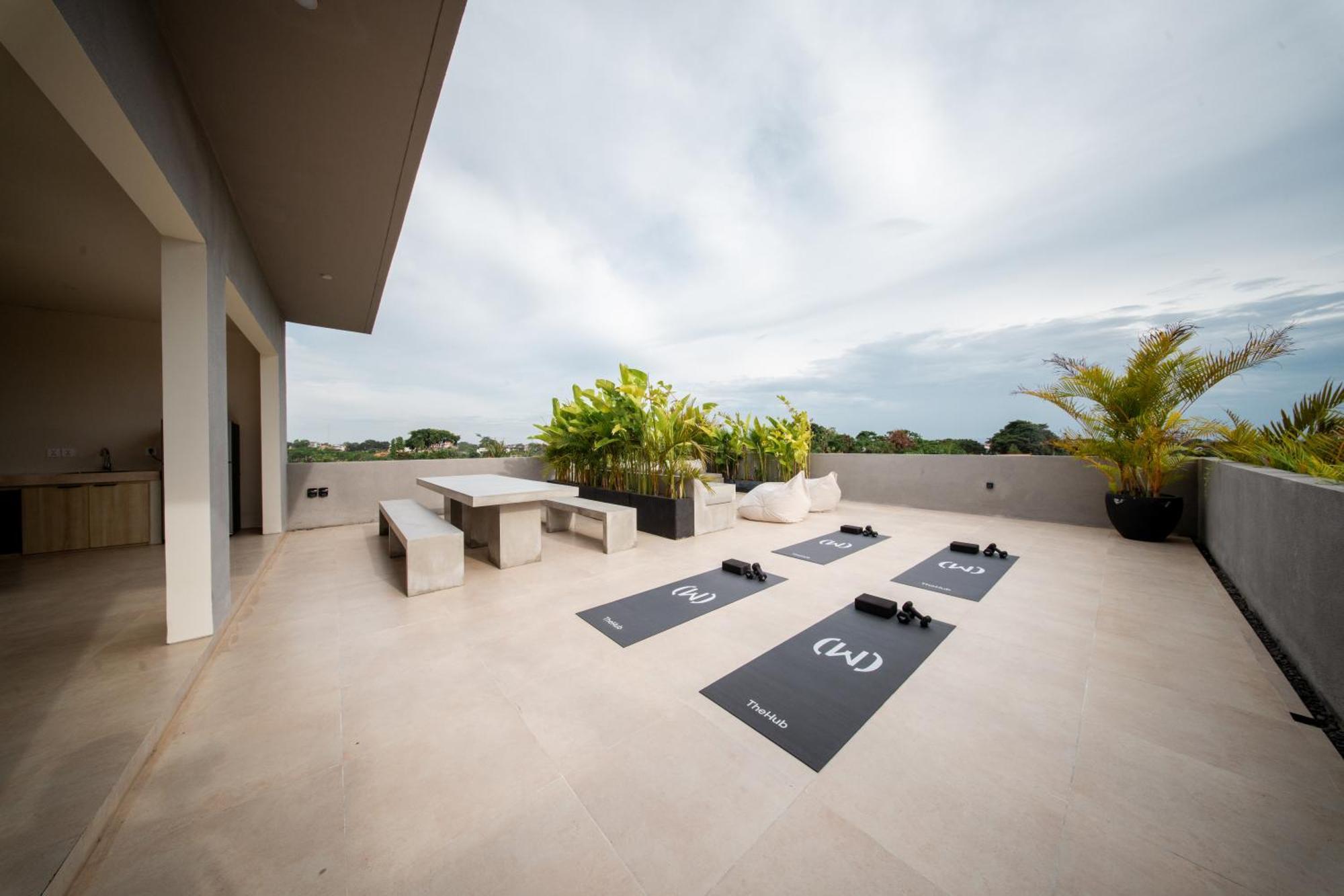 Thehub Pererenan Coworking, Pool And Rooftop Canggu Exterior foto